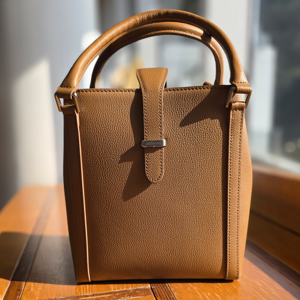 Handy Bucket Bag|Brown. By Altbison